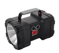 HANABASS Compact Outdoor Flashlight 50w L2+45smd Portable Black