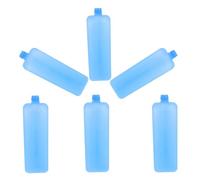 HANABASS Cooler Ice Packs 6pcs Blue Reusable PE Water Storage for Air Conditioner and Cold Chain Transportation