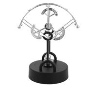 HANABASS Creative Desktop Perpetual Motion Elegant Office Desk Ornament for Adults Continuous Rotating Physics Gadget Miniature Craft Accessory for Workspaces