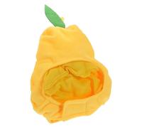 HANABASS Creative Plush Cat Hat Cute Pear Shaped Design for Pet Dress-up for Parties and Holidays Soft and Cozy Kitten Costume Accessory