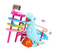 HANABASS Cute Boys and Girls Dinosaur Toys Year Old Boy Toys Music Function Race Track