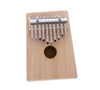 HANABASS DIY 10 Keys Thumb Piano Hand Painted Wooden Finger Piano for Beginners Small Kalimba Musical Instrument Gift for Boys and Girls and Adults