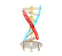 HANABASS DIY Dna Double Helix Model Kit for Educational Biology Teaching Supplies Interactive Human Dna Assembly Enhancing Fine Motor Skills and Scientific Learning for Boys