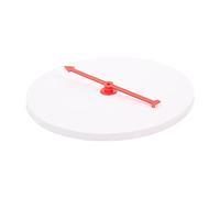 HANABASS DIY Prize Wheel Blank Lottery Turntable for Parties Compact Game Prize Wheel Portable and Erasable Surface for Carnival Events and Gatherings