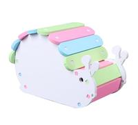 HANABASS DIY PVC Hamster Hut Snail Shape Sleeping Nest for Small Pets Durable Safe Hamster House Cozy Hideout Mouse Hedgehog Rest Spot Play Area