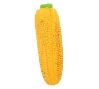 HANABASS Dog Chew Toy Squeaky Latex Dog Toy Baked Corn Shape 15cm Interactive PET Plaything