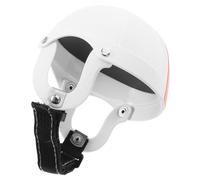 HANABASS Dog Helmet for Small Dogs Adjustable Strap Rugby Style Motorcycle Hard Hat with Ear Holes High-strength Abs Protection Outdoor Pet Riding Gear for Puppies Cats and Medium Breeds S