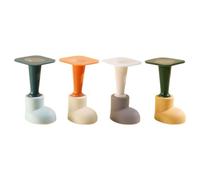 HANABASS Door Stops for Wall 4Pcs Cute Door Stoppers Wall Protector PP TPR Anti Collision Dampens Noise for Bathroom Home Use