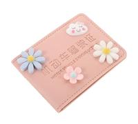 HANABASS Driver License Holders Car Cards Sleeve Lovely Portable Multi-use Pu Leather Folding Id Card Holder Insurance Organizer for Vehicle Documents Protection in Daily Driving