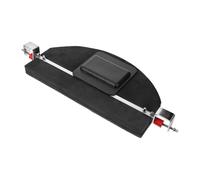 HANABASS Drum Bass Mute Pad Durable Rubber Drum Silencing Accessory Exceptional Flexibility Ensures Quiet Practice Environment