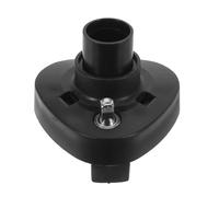 HANABASS Drum Set Cymbal Holder Clutch with Black Plastic Hi-Hat Sleeve, Cymbal Arm Limit Adjuster and Mounting Clamp for Professional Percussion Accessories