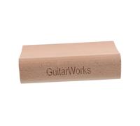 HANABASS Dual Radius Guitar Fingerboard Sanding Block Wood Fret Leveling Tool for Electric Acoustic Bass Guitars Luthier Sandpaper Block for Fret Polishing and Smooth Playability