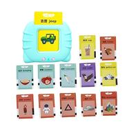 HANABASS Early Education Machine for Toddlers 1 Set of English Learning Cards Audio Interactive Cognitive Development Toys for Boys and Girls Suitable for Home and Classroom