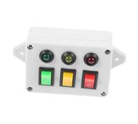 HANABASS Educational Busy Board with Three-light Switches for Interactive Light for Brain Development Portable Montessori Training Plaything to Enhance Creativity Coordination and