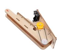 HANABASS Educational DIY Science Kit Electric Transmission Belt Wood Model for Stem Physics Experiments Science Boys School Lab Creative Learning