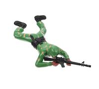 HANABASS Electric Crawling Soldier with Music and Lighting Interactive Soldier Action Figure for Creative Military Plaything for Boys and Enhances Imagination and Skills Model