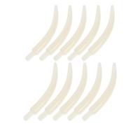 HANABASS Elephant Design Low Maintenance Usage and Realistic Versatile, 100pcs White Plastic Tooth Pendant Charm with Jewelry Making, Film Props and Art Exhibitions Accessories