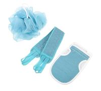 HANABASS Exfoliating Back Scrubber Body Shower Towel Double Side Portable Artificial Silk Sponge for Weekend Hotel Stays Household Scrubbing Towel