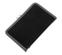 HANABASS Expanding Receipt Organizer Small Accordion Folder with Zipper 6 Pocket Multilayer Design Portable Sl nd Simple Style for Storing Receipts on The Go Bills Documents