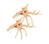 HANABASS Fish Tank Decor 2pcs Natural Dead-wood Aquarium Decor Reptile Tank Decor Landscape Dead-wood Reptile Tank Decoration