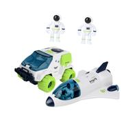 HANABASS Funny Space Shuttle Toy Interactive Boys and Girls Toy Promotes Imagination Creativity Ages