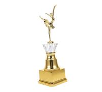 HANABASS Gold Plastic Dance Trophy Cup Lightweight Award Souvenir for Dance Competitions Events Motivational Prize for Winners Height