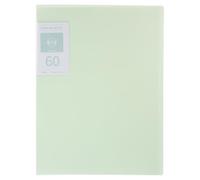 HANABASS Green Plastic File Folder Organizer for Home and Office Use, 60 Pages Capacity with Vertical Insert Single Page Feature, Simple Stylish Design to Keep Documents Clean and Neat