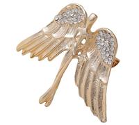 HANABASS Guardian Angel Pin Brooch for Men and Women Gold Metal Lapel Pin Clothes Badge Decoration Unisex Clothes Ornament Formal and Casual Wear