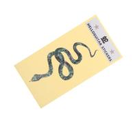 HANABASS Guitar Neck Inlay Stickers Lightweight Fretboard Note Decals for Acoustic Electric Guitars Vibrant Snake Design Easy to Apply and Remove Compatible with Various Models for