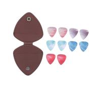 HANABASS Guitar Pick Bag for Electric Acoustic Guitars Storage Pouch Practical Plectrum Holder for Practice Playing