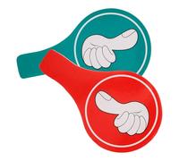 HANABASS Handheld Voting Paddles with Smooth Edges and Easy to Clean with Thumbs and Thumbs Down Signs, Made of Double-Sided Foam Board for Classroom Use for School Judging
