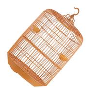 HANABASS Hanging Bird Cage for Small Pets Vintage Design Safe Closure Decorative and Roomy for Parrots Hamsters and Birds Display for Home Decor
