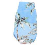 HANABASS Hawaiian Dog Summer Shirt Breathable Pet T-shirt for Small Dogs and Cats Cute Floral Design Coconut Tree for and Costume Parties