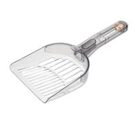 HANABASS Heavy Duty Cat Litter Scoop with Long Handle and Small Holes Large Sifting Area for Precise Filtration Plastic Shovel Suitable for Tofu and Litter Efficient PET Accessory