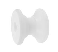 HANABASS Heavy Duty Nylon Anchor Roller Pulley for Boats White Shock-resistant Replacement Wheel Suitable for Yacht Kayak Trailer Guide Rollers