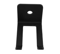 HANABASS Heavy Duty Steel Vertical Bar Wall Mount Single Barbell Storage Rack for Home Gym Space Saving Wall Mounted Holder with Multifunctional Hooks for Squat Racks and Jump Ropes