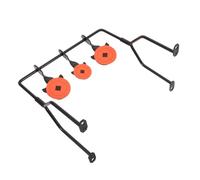 HANABASS Heavy Metal Spinning Shooting Target Self-Resetting Spinner for Outdoor Range Training - Sturdy Metal Shooting Practice Target for Precision and Speed