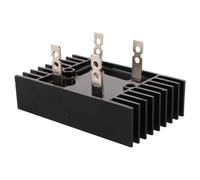 HANABASS High Power 100a Silicon Diode Bridge Rectifier 1600v with Heatsink for Single-phase Generator Battery Charging and DIY Power Supply Applications