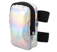 HANABASS Holographic Thigh Bag with Adjustable Strap Compact Womens Outdoor Sports Leg Bag for Hiking Travel Active Effortless Organization Comfortable Fit