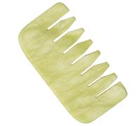 HANABASS Jade Massage Combs Head Comb Comfortable Scalp Massage Tool Stimulating Blood Circulation Fine Craftsmanship Portable Relaxation for Wife