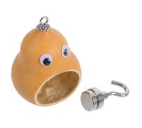 HANABASS Jumping Spider Hideout Magnetic Attachment Compact Gourd-shaped Reptile Cave for Naturalistic Habitat and Secure for Small Animals