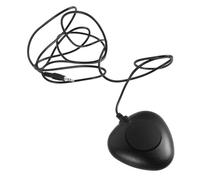 HANABASS Keyboard Sustain Pedal for Electric Piano with 3.5mm Jack Midi Footswitch Single Momentary Pedal Compatible with Synthesizers for Stage and Practice Use