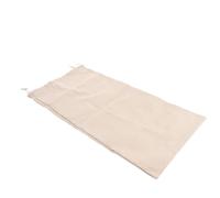 HANABASS Khaki Cotton Bread Bag Drawstring Pouch Food Contact Safe Easy to Clean Reusable Bread Storage Bag for Kitchen