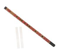 HANABASS Krishna Flute Bamboo Flute for Beginners D Key Bamboo Music Instrument Easy to Learn and Tune Portable Traditional Folk Wind Instrument