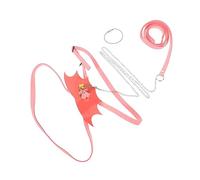 HANABASS Lizard Leash Harness for Reptiles Lightweight Durable Crawl Pet Harness with Creative Design Suitable for Bearded Dragon Crested Gecko and Small to Medium Lizards Outdoor Walking