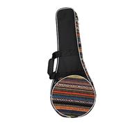 HANABASS Mandolin Gig Bag National Style Thick Oxford Cloth Handbag and Backpack with Padded Protection, Sturdy and Convenient for Transporting Mandolin, for Traveling