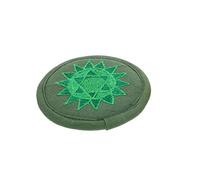 HANABASS Meditation Cushion Rounded Pad for Religious Sound Bowl Lightweight Cotton Cloth and Compact Design a Sound Bowl Mat Accessories