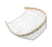 HANABASS Mesh Pan Sieve for Coal Sifting Portable Dustpan Filter Steel Wire for Prospecting Mineral Sorting