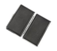 HANABASS Metal Cigarette Case Portable Slim Cigarette Storage Box Men’s Flip Cover Waterproof Anti-Crushing Tobacco Accessory for Travel and Everyday Use