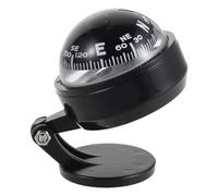 HANABASS Mini Magnetic Declination Car Compass - Small Accurate Dashboard and Windshield Mounted Navigation Tool for Automotive Travel and Vehicle Orientation